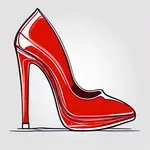 red shoes image